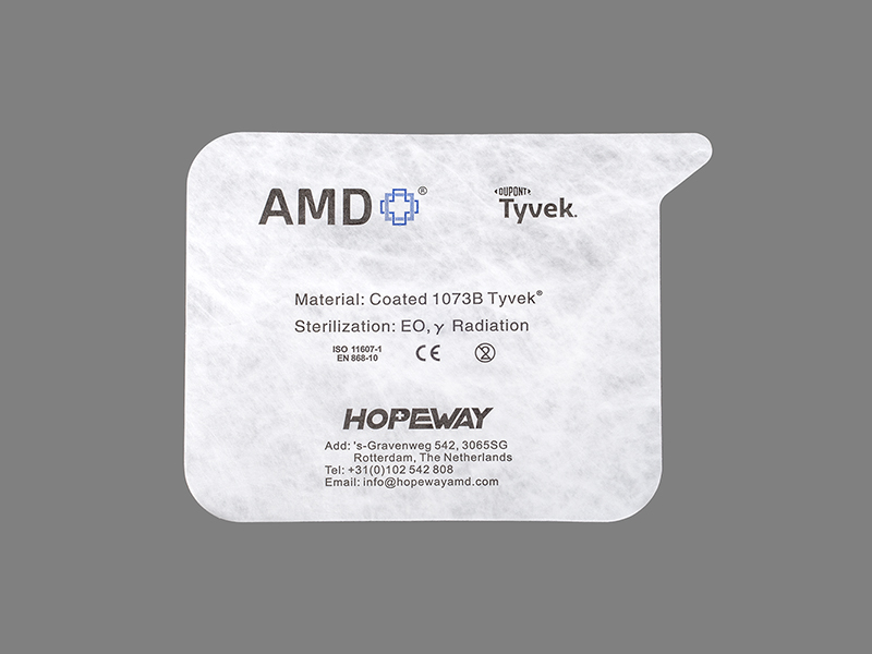 أغطية AMD ونفرة مع Tyvek أغطية AMD ونفرة مع Tyvek