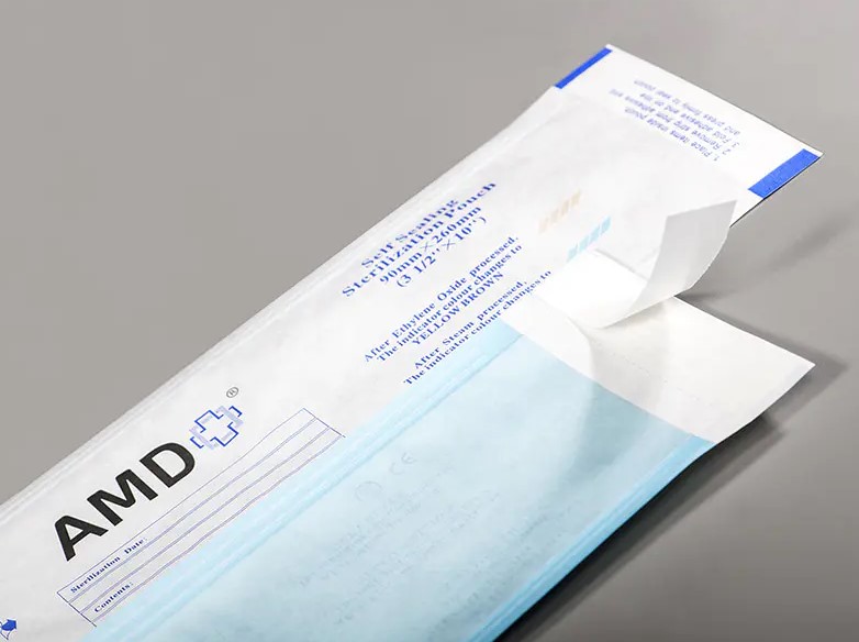 كيفية استخدام كيس التعقيم الذاتي من شركة Hopeway AMD